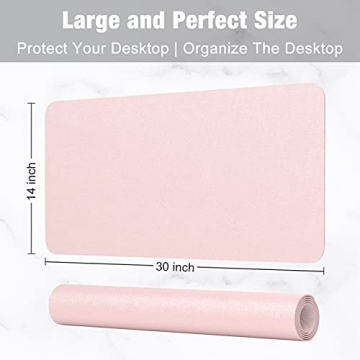 Shop Hsurbtra Pink Desk Pad - Stylish & Functional Large Mat