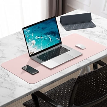 Shop Hsurbtra Pink Desk Pad - Stylish & Functional Large Mat