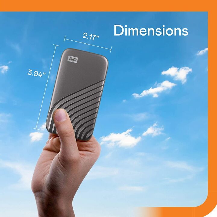 WD 2TB My Passport SSD External Solid State Drive