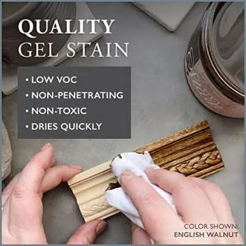Amy Howard at Home - Water-Based Gel Stain - Vintage and Antique Furniture Restoration - Great on Wo...