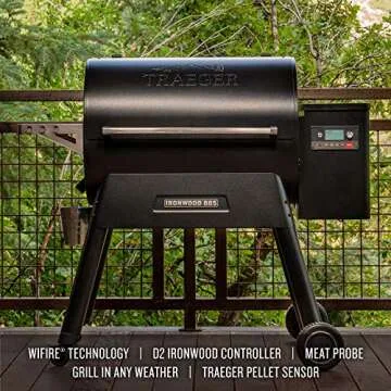 Traeger Ironwood 885 Pellet Grill with WiFi and Alexa