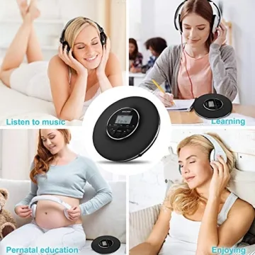 Soulcker Portable CD Player for Music Lovers and Students
