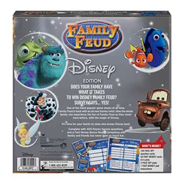 Magical Family Feud Disney Edition Game - Fun for All Ages