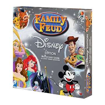 Family Feud Disney Edition Game for Fun Trivia Nights
