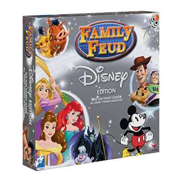 Family Feud Disney Edition Game for Fun Trivia Nights