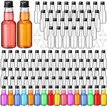 120 Pcs Mini Liquor Bottles - Perfect for Parties and Events!