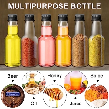 120 Mini Liquor Bottles with Funnels for Perfect Parties