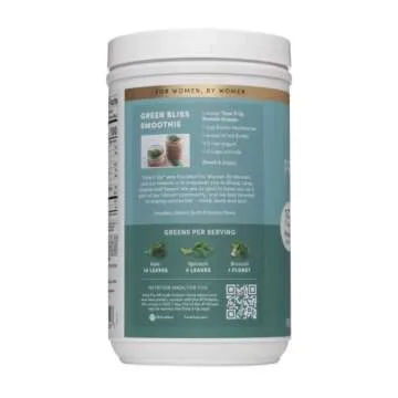 Tone It Up Plant Based Protein Powder + Greens I Dairy Free, Kosher, Non-GMO Pea & Pumpkin Seed Protein for Women I 14 Servings, 15g of Protein – Vanilla