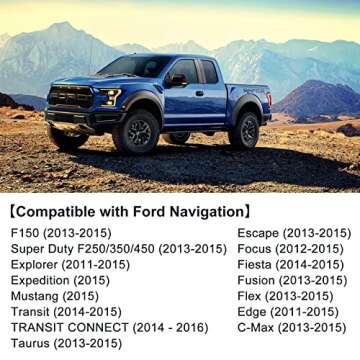 Bongter 2023 A14 Navigation SD Card for Ford, Navigation SD Card for GPS Map Update, Compatible with Ford/Lincoln, Sync USA/Canada Maps, SYNC 2 Navigation System GM5T-19H449-AH