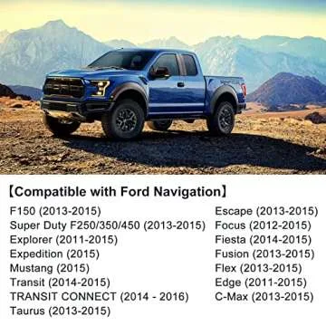 Bongter 2023 A14 Navigation SD Card for Ford, Navigation SD Card for GPS Map Update, Compatible with Ford/Lincoln, Sync USA/Canada Maps, SYNC 2 Navigation System GM5T-19H449-AH