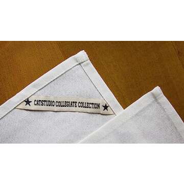 Catstudio Dish Towel, University of Alabama Crimson Tide Hand Towel - Collegiate Kitchen Towels for Alabama Fans for Graduation, Game Day, Alums and Parents