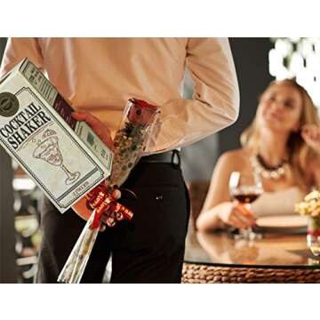 Cocktail Shaker, STNTUS Cocktail Shakers, 25 oz Martini Shaker, Stainless Steel Drink Shaker, Drink Mixer, Martini Shaker and Strainer, Cocktail Shaker Set, Shakers Bartending, Bar Set, 2 Piece