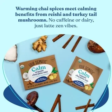 Chai Latte by Four Sigmatic | Organic & Caffeine-Free Delight