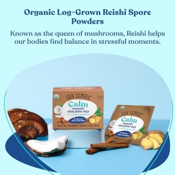 Chai Latte by Four Sigmatic | Organic & Caffeine-Free Delight