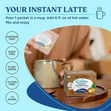 Chai Latte by Four Sigmatic | Organic & Caffeine-Free Delight