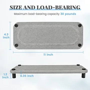 kickic Instant Dry Bathroom Organizer for Neat Sinks