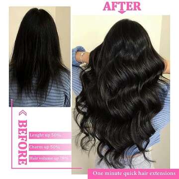 Premium Clip In Hair Extensions for Effortless Style and Volume