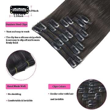 Premium Clip In Hair Extensions for Effortless Style and Volume