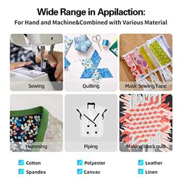 Bias Tape Double Fold 1/2 inch - 55 Yards for Sewing