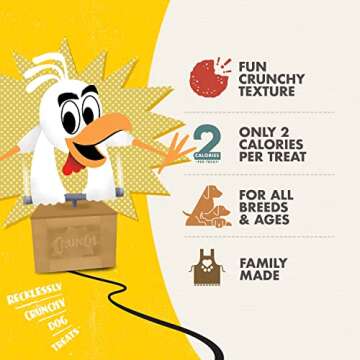 Fromm Crunchy Os Blueberry Blasts Dog Treats 6 oz