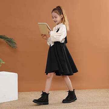 Firelli Kids Combat Ankle Boots for Style and Safety