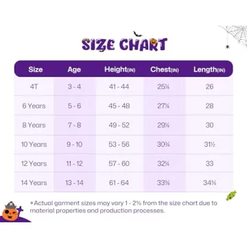 BesserBay Girls Halloween Ruffle Dress with Apron