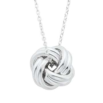 Co Co Lotus Bridesmaid Gifts Necklace, Knot Necklace with Bridesmaid Proposal Cards, Bridesmaid Proposal Gifts Addition to Bridesmaid Proposal Box