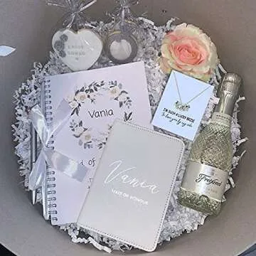 Co Co Lotus Bridesmaid Gifts Necklace, Knot Necklace with Bridesmaid Proposal Cards, Bridesmaid Proposal Gifts Addition to Bridesmaid Proposal Box