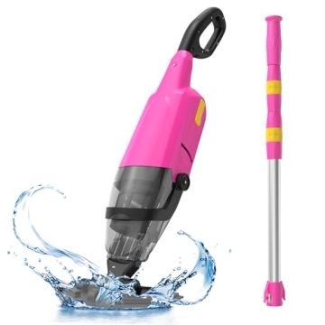 Efurden 60-Min Rechargeable Pool Vacuum - Powerful Cleaning for Above Ground Pools