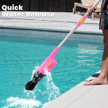 Efurden Rechargeable Pool Vacuum for Above Ground Pools