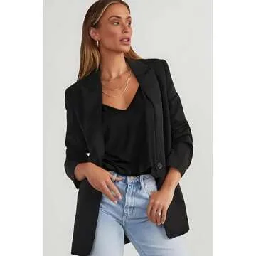 OMSJ Women's Spaghetti Strap Tank Tops V Neck Sleeveless Summer Loose Fit Shirts (S, Black)