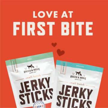 Rocco & Roxie Dog Treats for Small, Medium & Large Breed - Soft Treats for Senior Dogs & Puppies - B...