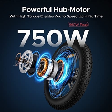 ENGWE L20 Ebike 750W Electric Bike for Adults - Stylish & Versatile