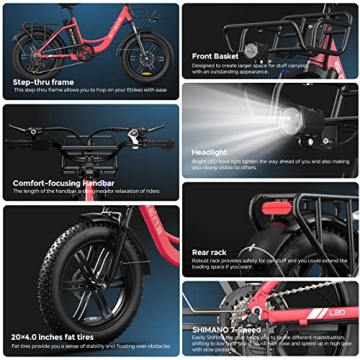 ENGWE L20 Ebike 750W Electric Bike for Adults - Stylish & Versatile