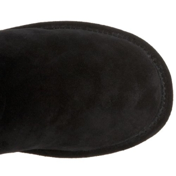 BEARPAW Women's Black Cable Knit Boot - Size 10 M US