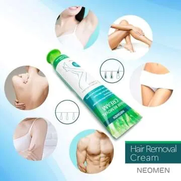 Neomen Hair Removal Cream: Gentle & Painless Formula for All