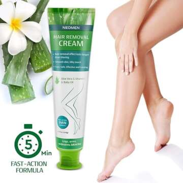 Neomen Hair Removal Cream: Gentle & Painless Formula for All