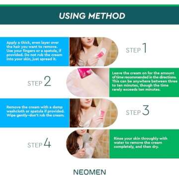 Neomen Hair Removal Cream: Gentle & Painless Formula for All