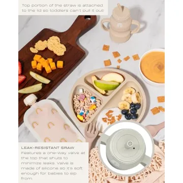 Hippypotamus Silicone Transition Cups for Toddlers - Set of 2