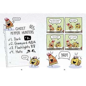 Pizza and Taco: Dare to Be Scared!: (A Graphic Novel)