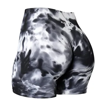 AUROLA Dream Tie Dye Workout Shorts for Women – Soft, Seamless, and Stylish Activewear