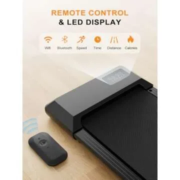 Walking Pad Treadmill 3 in 1 Low Noise Under Desk