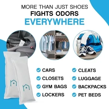 NonScents Shoe Deodorizer - Ultimate Odor Eliminator for All