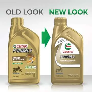 Castrol Power1 4T 5W-40 Full Synthetic Oil for Motorcycles