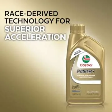 Castrol Power1 4T 5W-40 Full Synthetic Oil for Motorcycles
