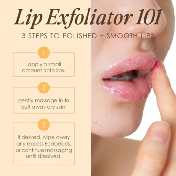 GrandeBUFF Lip Scrub Mango Butter Argan Oil Hydration