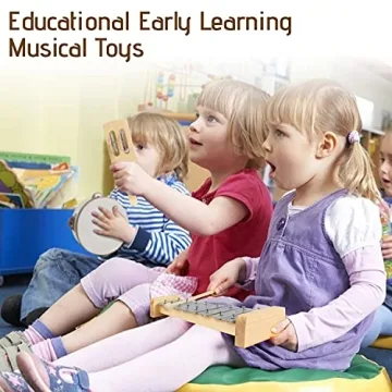 Chriffer Kids Musical Instrument Set for Creative Play