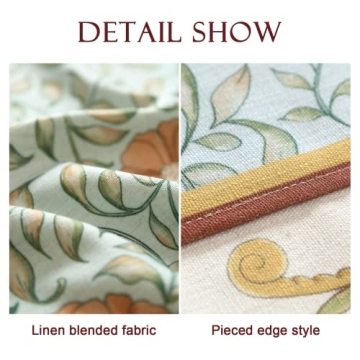 Patdrea Designer French Linen Tablecloth - Elegant Dining Decor