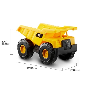 CAT Construction Dump Truck Toy for Kids Ages 2+ No Batteries