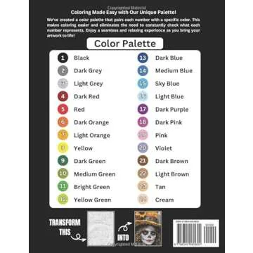 Pixel Art Color By Number - Creepy Coloring Book: Relaxing and Fun Designs Featuring Haunting Charac...